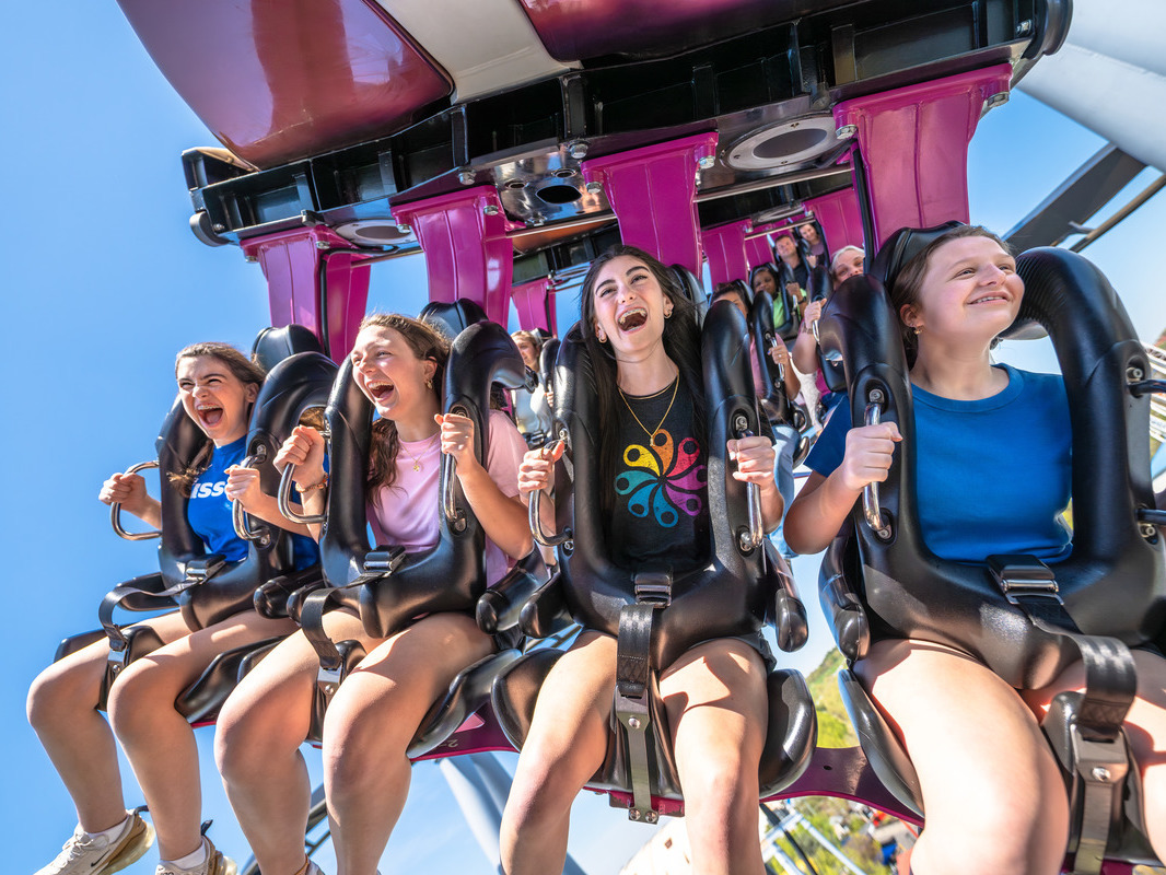 Teens Riding Great Bear.