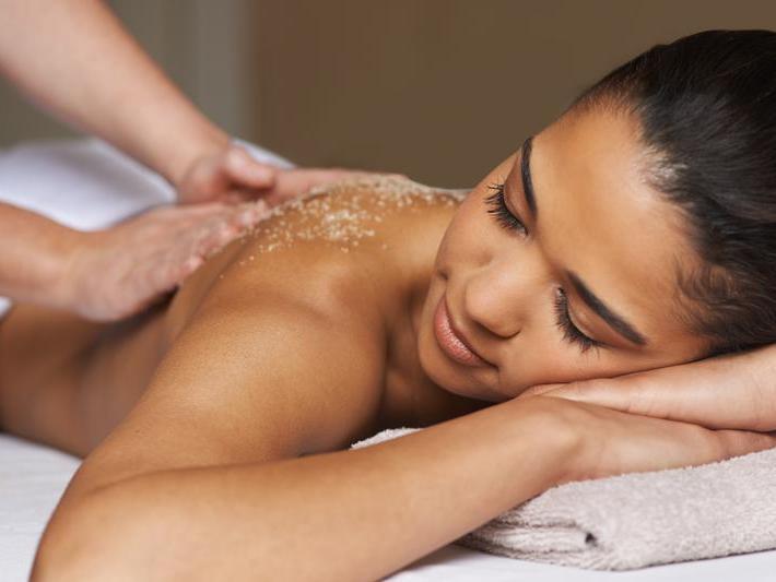 Woman Getting A Massage