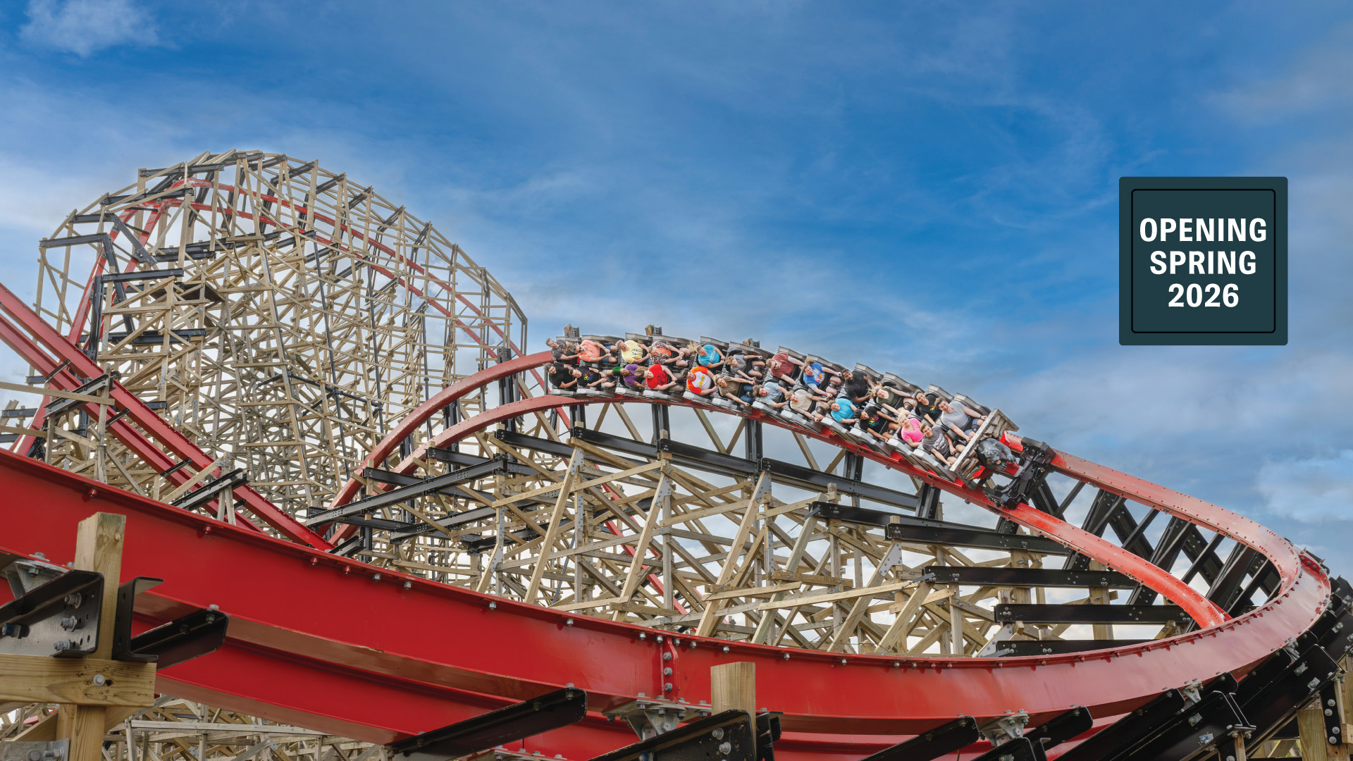 A wideshot view of Hersheypark