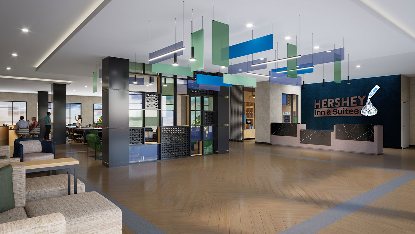 A picture of the Hershey Inn and Suites Hotel patio